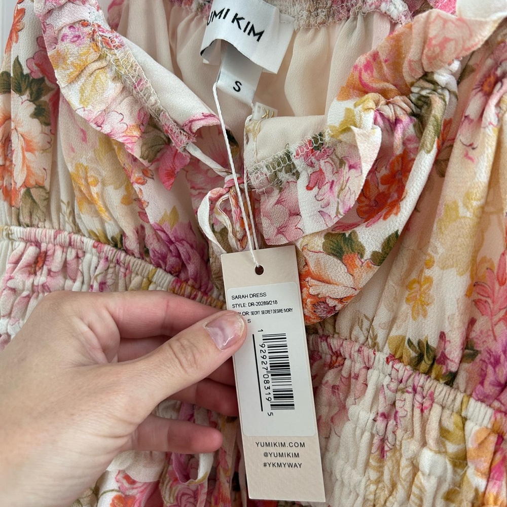 NWT YUMI KIM Floral Mini Dress - Picture 2 of 4